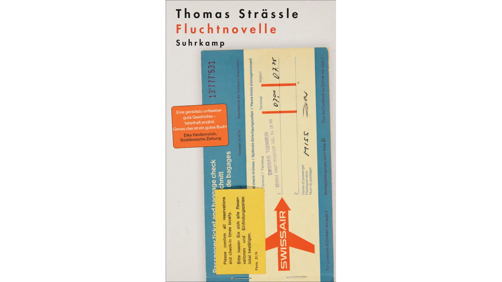 Read more about the article Fluchtnovelle – Thomas Strässle